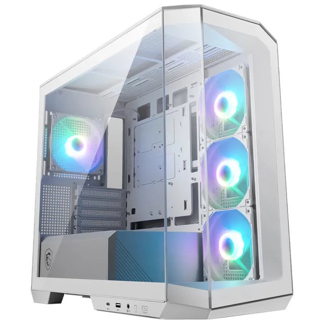 【微星平台】i9二四核  RTX4090 24G  WiN11P{水晶之靈魂}背插海景房電競電腦(i9-14900K/B760/128G D5/2TB)