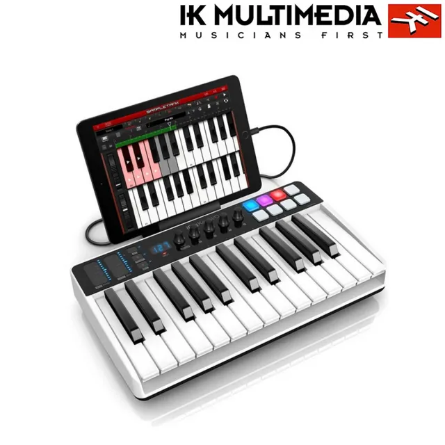 【IK Multimedia】25鍵 數位控制鍵盤 / 公司貨保固(iRig Keys I/O 25)