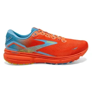 【BROOKS】Ghost 15 男 慢跑鞋 運動 路跑 訓練 避震緩衝象限 舒適 輕量 橘藍(1103931D848)