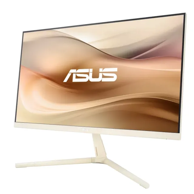 【ASUS 華碩】VU279CFE-M 27型 IPS 100Hz USB-C 護眼螢幕-燕麥奶(Adaptive-Sync/1ms/低藍光不閃屏)