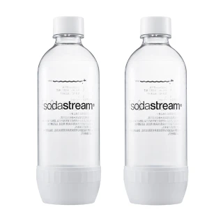 【Sodastream】專用水瓶(1L 2入白)