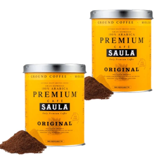 SAULA 頂級優選咖啡粉250g+波旁粉250g(100%