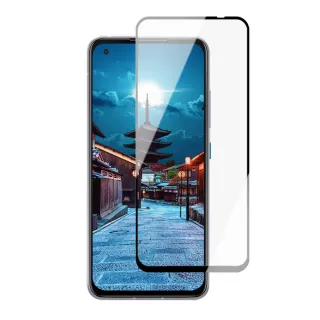 ASUS ZENFONE 8  9H滿版玻璃鋼化膜黑框高清手機保護貼玻璃貼(ZenFone8保護貼ZenFone8鋼化膜)
