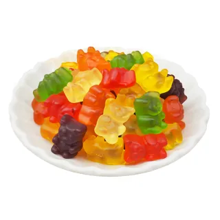 【甜園】小熊軟糖120gX3包(造型軟糖 水果風味 軟糖 婚禮小物 派對 生日 禮物)