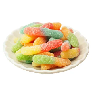 【甜園】酸水果蟲軟糖120gX3包(造型軟糖 水果風味 軟糖 婚禮小物 派對 生日 禮物)