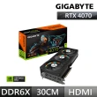 【GIGABYTE 技嘉】GeForce RTX 4070 SUPER GAMING OC 12G顯示卡