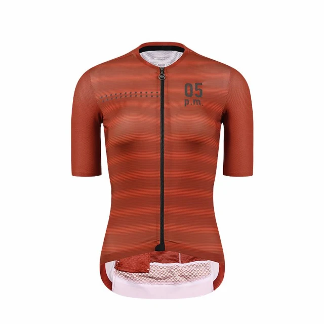 MONTONMONTON 05pm紅色女款短上衣(女性自行車服飾/短袖車衣/短車衣/單車服飾)