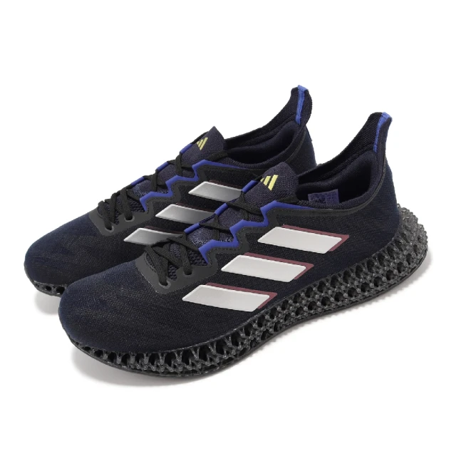 adidas 愛迪達adidas 愛迪達 慢跑鞋 4DFWD 3 M 男鞋 黑 銀 透氣 4D 全黑 運動鞋 愛迪達(ID3491)