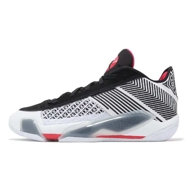 NIKE 耐吉】籃球鞋Air Jordan XXXVIII Low PF 男鞋白紅氣墊AJ38 低筒