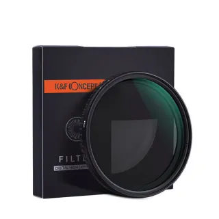 【K&F Concept】可調式減光鏡 55mm Nano-X ND8-ND128  防水抗污 日本AGC鏡片(KF01.1455)