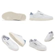 【REEBOK】休閒鞋 Court Advance 男鞋 女鞋 白 藍 低筒 皮革 復古 情侶鞋(100074281)