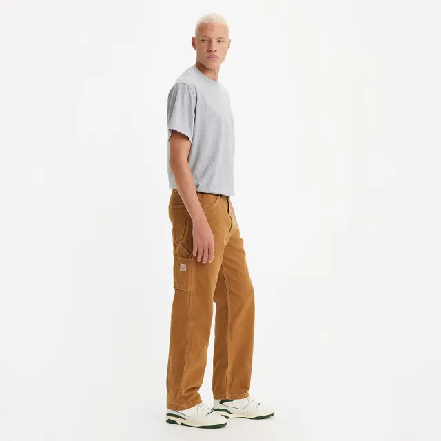 【LEVIS 官方旗艦】LEVIS Workwear工裝系列男款568STAYLOOSE寬鬆工裝褲 人氣新品 55849-0034