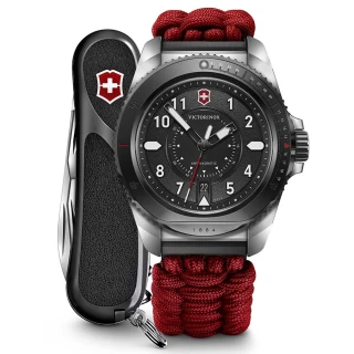 【VICTORINOX 瑞士維氏】JOURNEY 1884系列 限量版 傘繩石英腕錶 送禮推薦 禮物(VISA-242016.1)