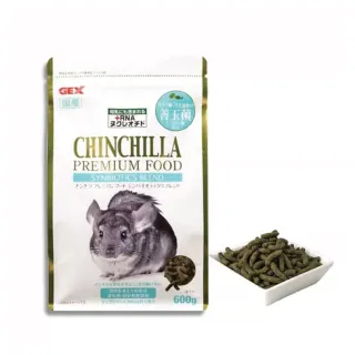 【GEX】金牌龍貓飼料  600g/包(龍貓糧 金吉拉鼠飼料 絲絨鼠飼料)