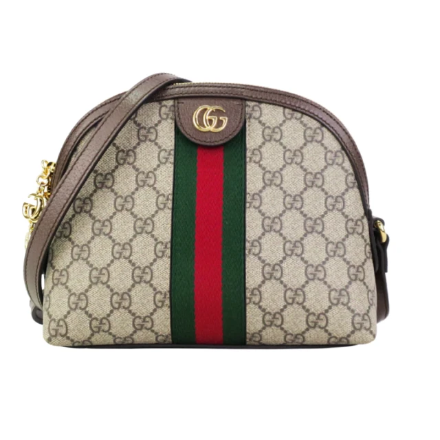 GUCCI 古馳 GUCCI Marina雙G LOGO牛皮