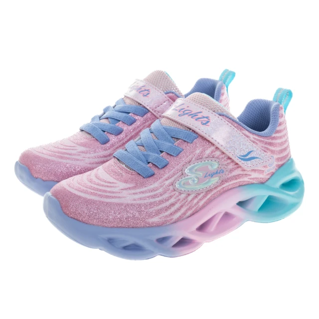 SKECHERSSKECHERS 女童系列 燈鞋 TWISTY BRIGHTS(302325LPKMT)