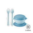 【Simba 小獅王辛巴官方直營】美味漢堡兒童餐具組(兒童餐具/學習碗/副食品湯匙)