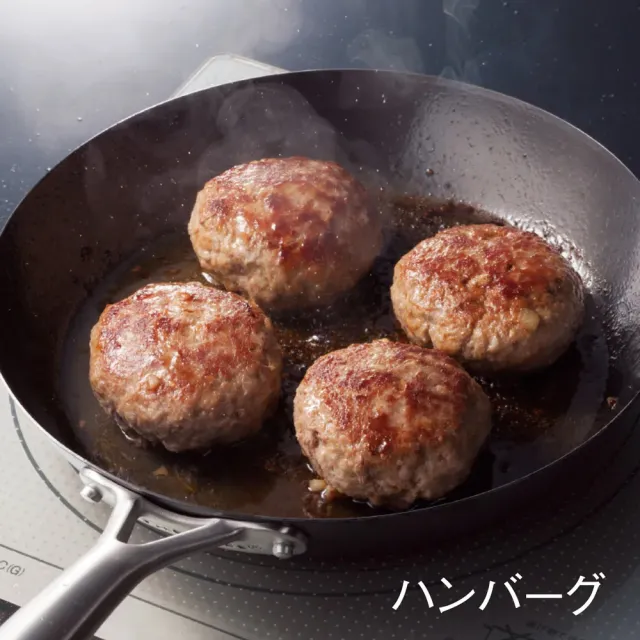 【fujidinos】VitaCraft日本製窒化鐵 無塗層單柄鐵製平底鍋 28cm(Super Iron系列)