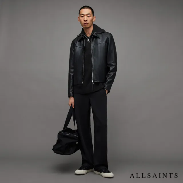 【ALLSAINTS】ASTEROID 拉鍊高領針織上衣 MK115Z(舒適版型)