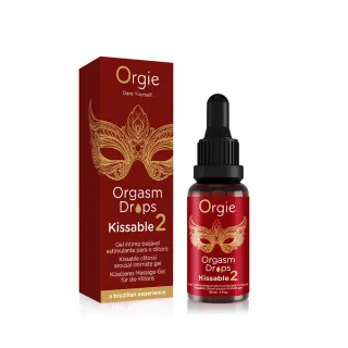 【ORGIE】葡萄牙Orgie．Orgsam Drops Kissable 2 小紅瓶熱感快感增强液2代_升級版/30ml