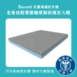 【sonmil】石墨烯雙效95%高純度乳膠床墊3.5尺5cm單人加大床墊 3M吸濕排汗(頂級先進醫材大廠)