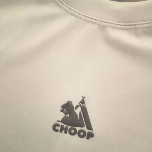 【CHOOP】小松鼠 山系落肩機能快乾短T(卡其)