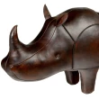 【北歐櫥窗】Omersa Rhino 犀牛 手工皮革凳(大)