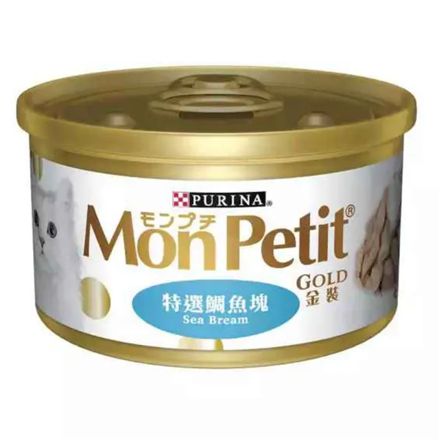 【MonPetit 貓倍麗】金罐 85g*48罐組(貓罐 副食 全齡貓)
