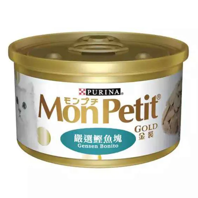 【MonPetit 貓倍麗】金罐 85g*48罐組(貓罐 副食 全齡貓)