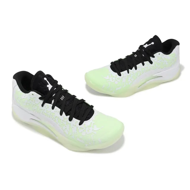 【NIKE 耐吉】籃球鞋 Jordan Zion 3 PF 男鞋 螢光綠 白 胖虎 錫安 3代 氣墊(DR0676-110)