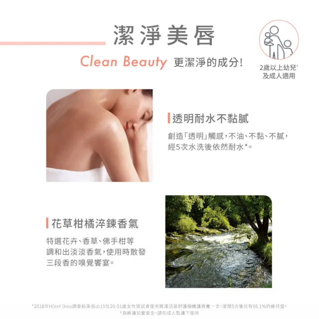 【Avene 雅漾】官方直營 活泉舒護極嫩護唇膏4g(送禮推薦)