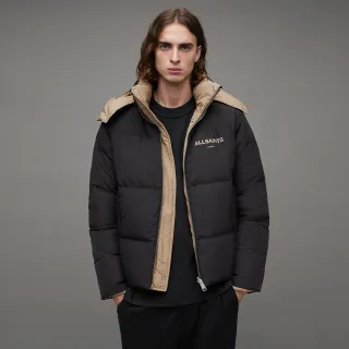 【ALLSAINTS】UNDERDOWN 雙面衍縫LOGO羽絨外套 MJ218Z(常規版型)