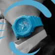 【CASIO 卡西歐】G-SHOCK 農家橡樹 繽紛時尚 八角雙顯腕錶 母親節 禮物(GA-2100-2A2)