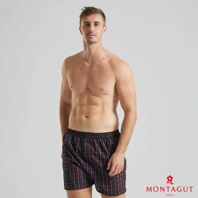 【MONTAGUT 夢特嬌】100%純棉五片式平口褲6件組