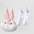 【bebehome】可愛兔耳防風曬衣夾 小款10入組(多功能晾衣夾/陽台防風夾/可愛兔耳曬被子固定器)