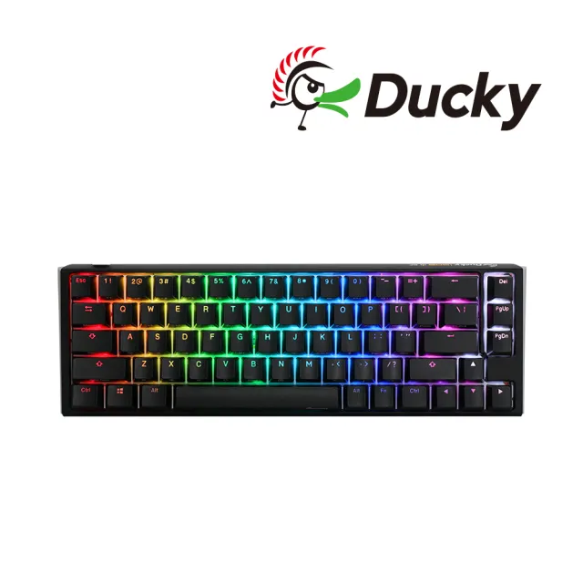 Ducky】One 3 DKON2167ST 65%RGB機械式鍵盤中文黑(茶軸/青軸/紅軸 