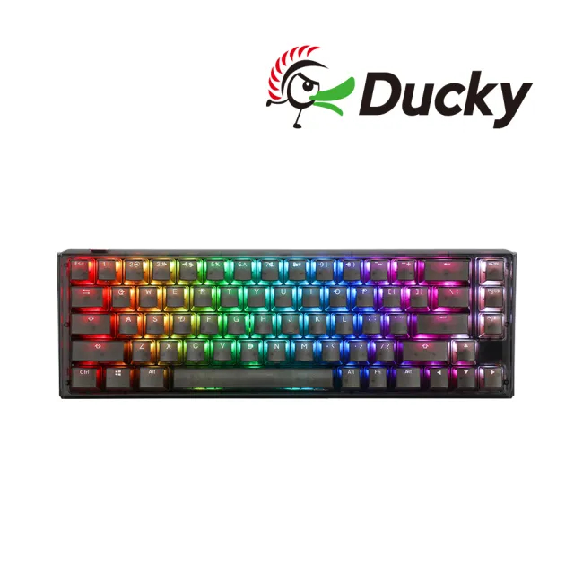 Ducky】One 3 DKON2167ST 65%RGB機械式鍵盤中文黑極光(銀軸/靜音紅軸