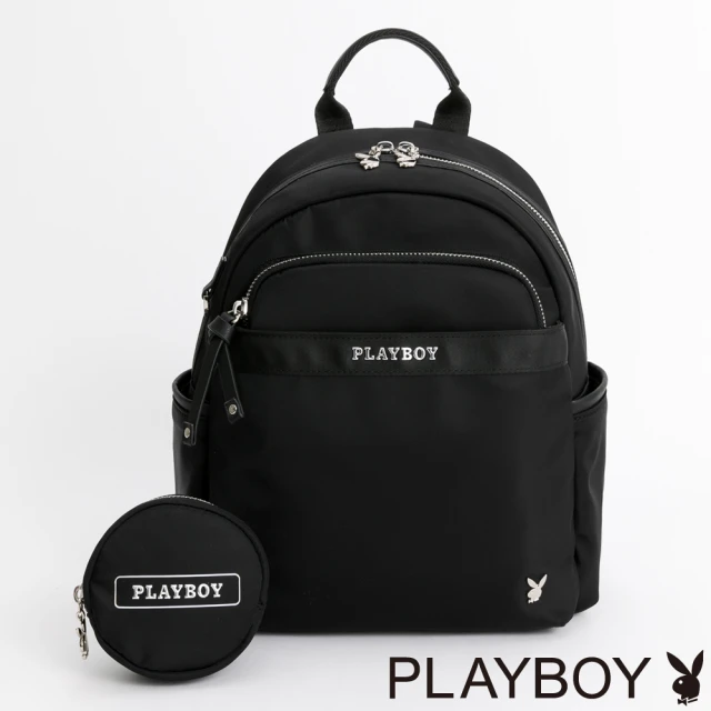 PLAYBOY 小後背包 Futura系列(黑色)