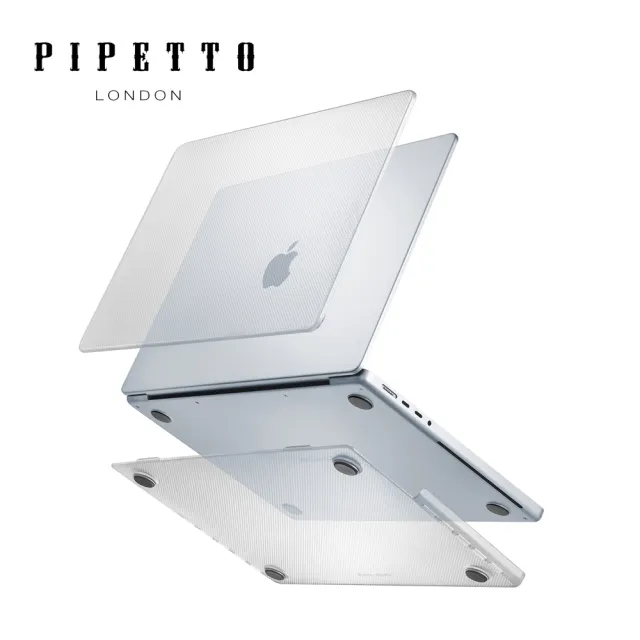 【Pipetto】Macbook Pro 14吋 2023/2021 Hardshell Dots  - 霧透點狀保護殼(筆電保護殼)