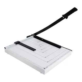 【Deli 得力】鐵製裁紙機/E8012/A3(A3 裁紙機 辦公用品)