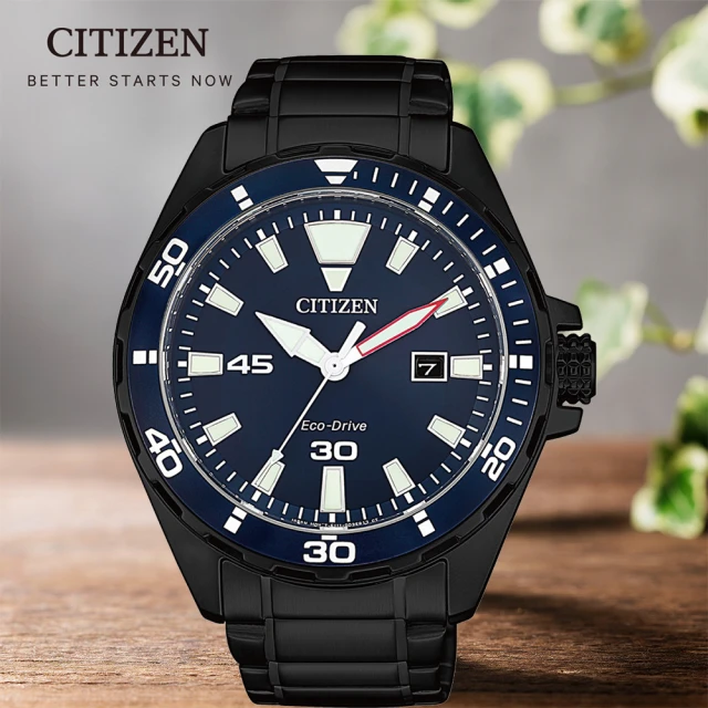 CITIZEN 星辰 亞洲限定 鐵窗花設計 光動能計時腕錶(