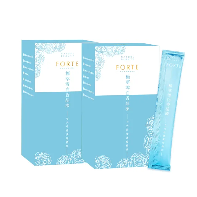【FORTE】台塑生醫美妍專利極萃雪白晶凍升級版x2盒(30包/盒)