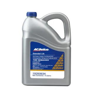 【ACDelco】ACDelco水箱精50% 藍色 4L