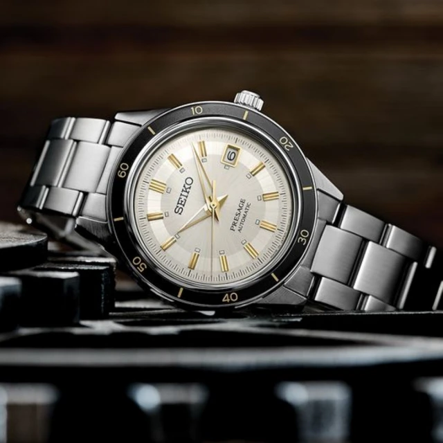 【SEIKO 精工】Presage系列 Style60’s 復古風 機械腕錶  SK044 禮物推薦 畢業禮物(SRPG03J1/4R35-05A0S)