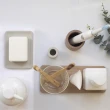 【Warm House Decor 暖和家居】硅藻土吸水盤牙刷架套組(硅藻土墊 杯墊 浴室硅藻土墊 肥皂盤  硅藻土牙刷架)