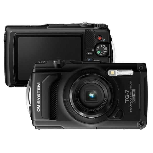 【OLYMPUS】Tough TG-7 防水數位相機*紅(平行輸入)