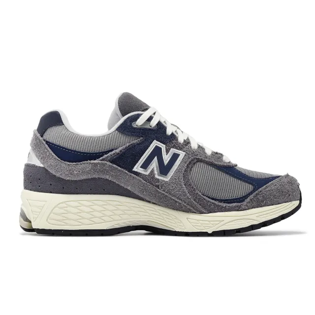 【NEW BALANCE】休閒鞋 2002R 男鞋 女鞋 海軍藍 城堡灰 復古 麂皮 NB 情侶鞋(M2002REL-D)