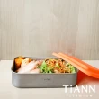 【TiANN 鈦安】1.2L 純鈦多功能 日式便當盒/保鮮盒/料理盒(含矽膠蓋雙色可選)