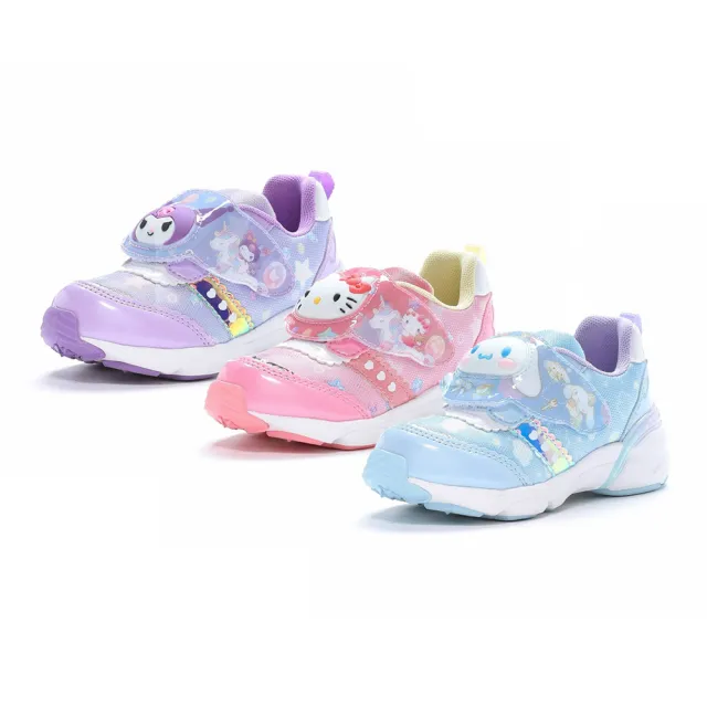 【SANRIO 三麗鷗】酷洛米/KITTY/大耳狗電燈鞋(紫、粉、淺藍三色)