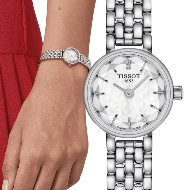 TISSOT 天梭 T-Lady系列 珍珠母貝小錶徑女錶(T1400091111100)